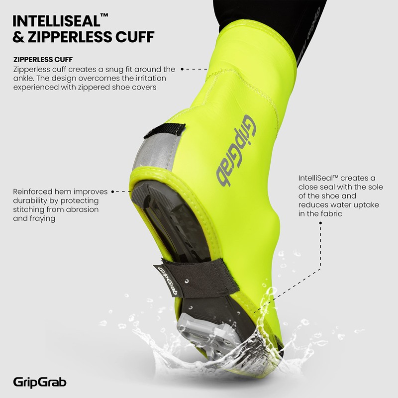 GripGrab Arctic Waterproof Deep Winter Road Bike Overshoes Warm Thermal