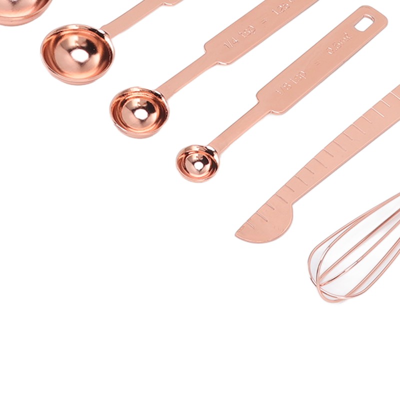 Measuring Spoons 7 in 1 Stainless Steel Stackable Design Multifunction