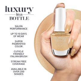 Morgan Taylor Fall Collection Living Our Life - 15ml Professional Lacquer, Vibrant, Chip-Resistant, Fast-Drying, Long-Lasting, High-Shine, Perfect for Manicures & Pedicure (Give Me A Bubbly)