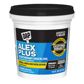 DAP Alex Plus Spackling, White, 16 Oz (7079818745)