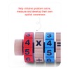 KIAH HAAT Wooden Maths Calculator - Multicolour