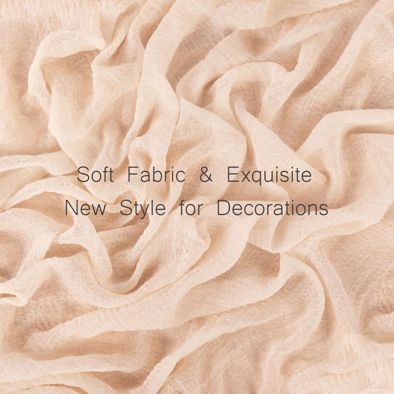 SAJOO - Camino de mesa de gasa de 13.3 pies,