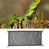 Reptile Mesh Hammock Bed, Large Space Hanging Rectangle Portable Reptile