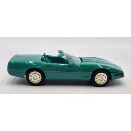 AMT Ertl 1991 Corvette Limited Edition Turquoise Metallic #6737EO Dealer PROMO