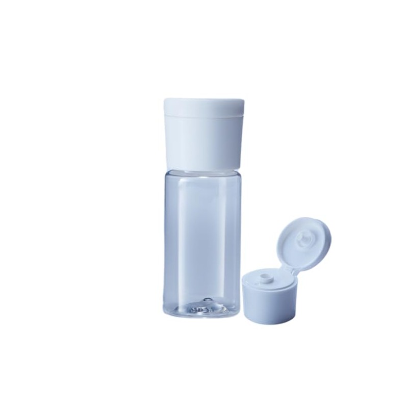AIM'S SB03-20C Refillable Container, Hinged Cap, One Touch, Small Portion,
