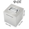Piggy Bank, 10 Million Yen Savings, Non-Open Piggy Bank, Stainless