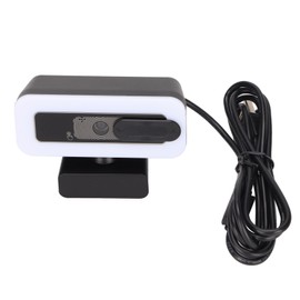 Webcam 2K USB Adjustable Brightness Auto Focusing Inbuilt Mic Plug and Play Computer Camera