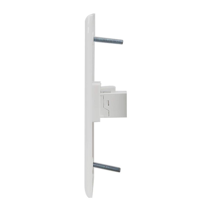 Cat 6 Ethernet Wall Plate 1 Port 2pack,Ethernet Wall Plate