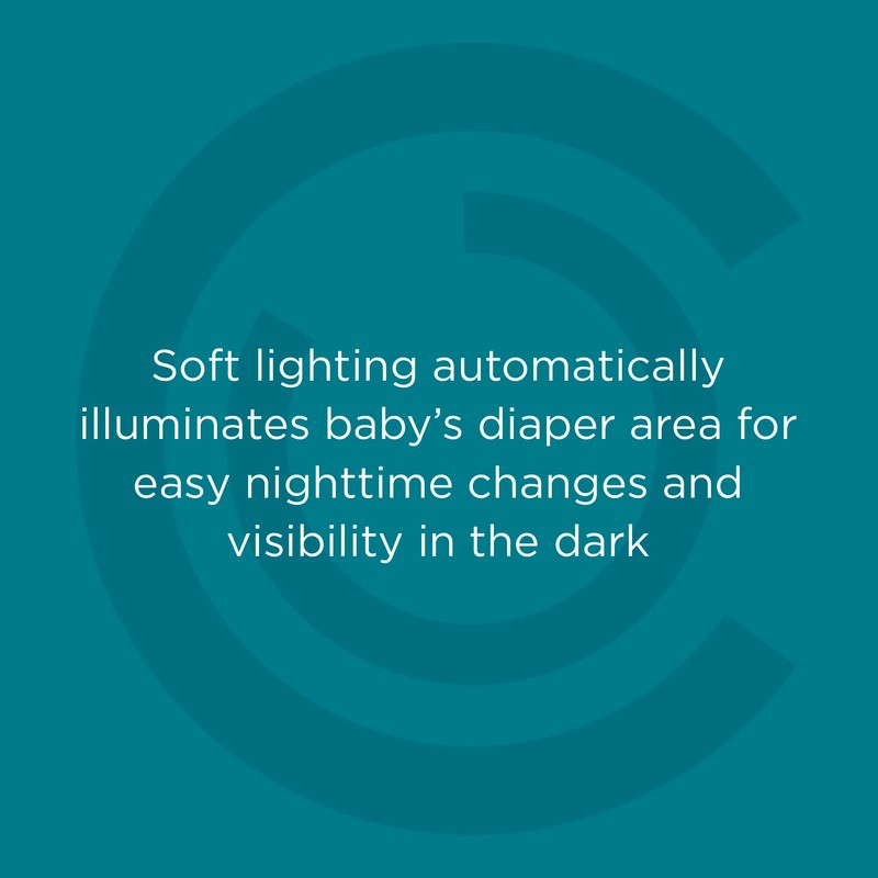 Contours Glow Motion Sensing Light Up Waterproof Wipeable Baby Diaper