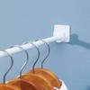 Resdenio Adhesive Shower Curtain Rod Holder - 2 Pack Curtain