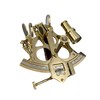 Vintage Ship History Sextant with Hardwood Box Antique Marine Collectible