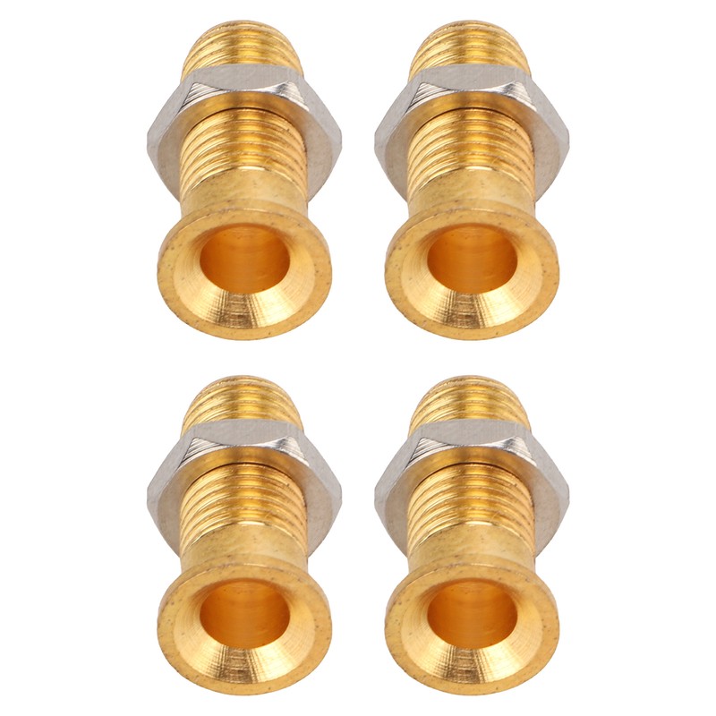 20Set 21.140 4mm Panel Banana Socket Copper Female Gold Plated