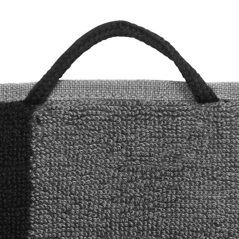 Borussia Dortmund BVB Guest Towel Grey/Black Set of 2