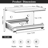 Tindbea Toilet Paper Holder with Phone Shelf, Adhesive or Screw