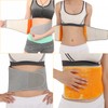 SEWACC Fleece Waist Warmer Thermal Plush Lumbar Support Belt Cozy