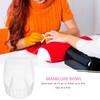Recipiente para Remojo de Uñas Transparente Cuenco de Manicura para