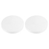 PATIKIL 6.5"/165mm PVC Pipe End Cap Fitting, 2 Pack Furniture