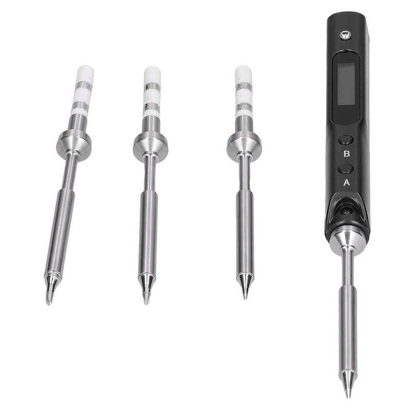 Electric Soldering Iron Kit Welding Supplies with Power Adapter SQ‑001