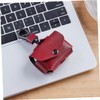 KICHOUSE Simple Imitation Leather Earphone Case Cover for Wireless Headphone