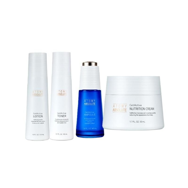 Atomy Absolute Cellactive 4-piece set (lotion + toner + ampoule