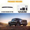 RANSOTO Tailgate Molding Top Trim Cap Compatible with 2021 2022