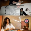 daylight DuoPro™ Table Lamp - Double Shade LED Task Lamp,