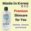 Korean Micellar Water Makeup Remover - Charcoal Hydrating Toner and