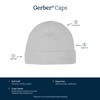 Gerber - Conjunto de gorra y manoplas para niñas, azul,