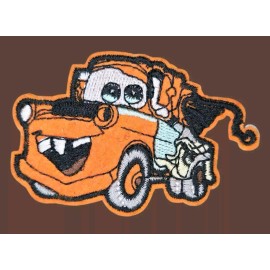 Unbranded TOW MATER CARS PIXAR MOVIE RACING CARTOON TV CUTE IRON ON PATCH
