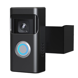 Anti-Theft Ring Doorbell Mount Compatible with Ring Battery Doorbell and Battery Doorbell Plus/Pro， No-Drill Doorbell Holder Accessories for Houses, Apartments