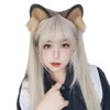 TQUXNGA Haarband in Katzenohrenform, Musikfestivals, Anime-Charakter, Stirnband, Erwachsene, Plüsch-Kopfbedeckung, Cosplay,