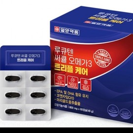 Partner company Lucuten Circular Omega3 Triple Care 60 Capsules KS Ilyang / 루큐텐 써큘 오메가3 트리플 케어 60캡슐 KS일양