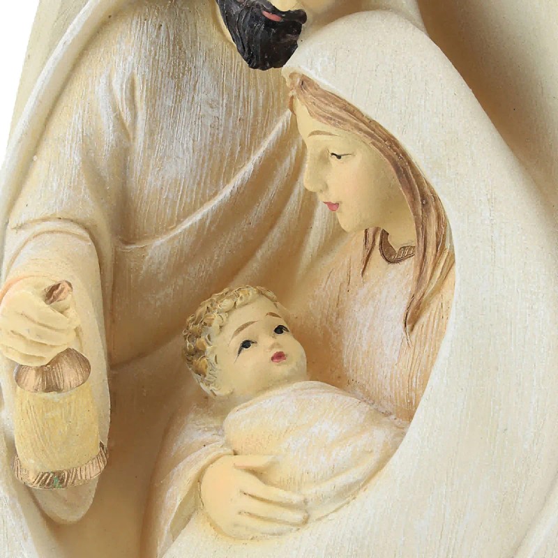 Nacimiento Navideño Pequeño Resina Figura Sagrada Familia