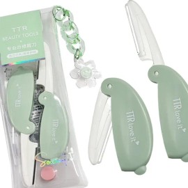 눈썹칼 2개 눈썹면도 정리칼 눈썹정리세트 Eyebrow Razor Set - 2 Eyebrow Razors for Grooming