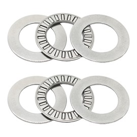 Runseaway 2 Sets NTA1220 Thrust Needle Roller Bearings with Washers, Thrust Bearings for Lawn Tractor, Industrial Machinery, Smooth Low-Friction Rotation 19mm ID,31mm OD, 2mm Width
