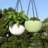 2Sets Hanging Basket Chains Hanging Flower Pot Chains, 3 Point