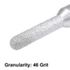 sourcing map 8mm Diamond Straight Router Bit Brazed Cylinder Profile