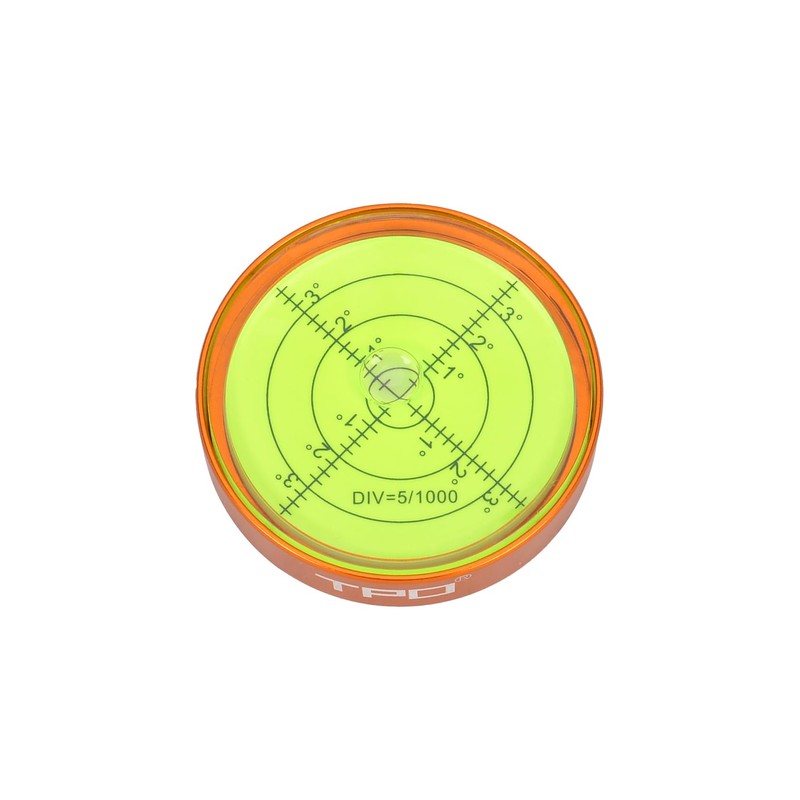 2.5X0.55 Inch Horizontal Bubble Level Precision Bulls-eye Circular Bubble Level（