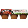 Musselman's Cinnamon Apple Sauce, 4 Ounce Cups, 6 Count (Pack