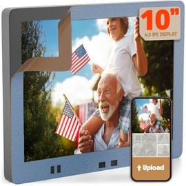 Pix-Star Digital Photo Frame Skins (Blue, 10 Inch)