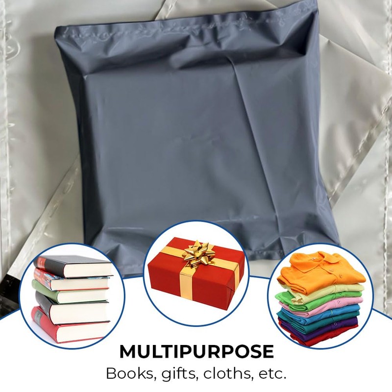 Direct Mart 90 x Grey Mailing Postal Postage Bags |