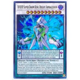 yugioh - D/D/D Super Doom King Bright Armageddon (BLLR-EN007) 1st Edition Ultra Rare - Battles of Legend: Light's Revenge