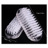 Andux Zone Clear Plastic Hand Brush & Nail Cleaning Brush