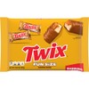 TWIX Fun Size Caramel Cookie Milk Chocolate Bars Individually Wrapped