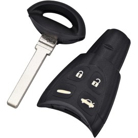 Funda inteligente de repuesto para llave de automóvil 4B Saab 9-3 93 Año: 2003-2007 Características: Repuesto, Sin llave