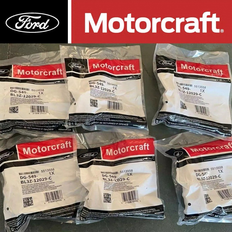 Unbranded 6PCS GENUINE Motorcraft Ignition Coil & Spark Plug For