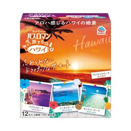 Busuroman Travel to Hawaii Medicinal Aroma Bath Salts Hawaiian Memories Fragrance 4 Types Assorted Bath Salts Combination Medical External Product