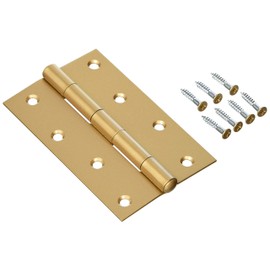 High Logic 26031 Gold Hinge 5.0 inches (127 mm), Pack of 1