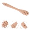 KICHOUSE Wooden Honey Dipper Stick Smooth Honey Mixing Stirrer for