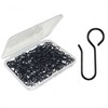 CNglam Metal Curtain Track Hooks S Shaped Drape Wire Hooks